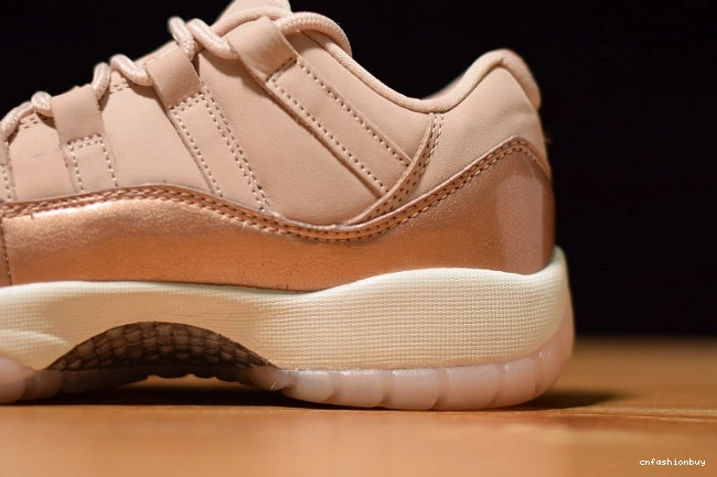 Rose AH7860-105 Air Jordan Low GS 11 Gold 0822